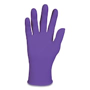 KIMBERLY-CLARK PROFESSIONAL Gloves, Nitrile, Powder Free, Purple, L, 100 PK 55083